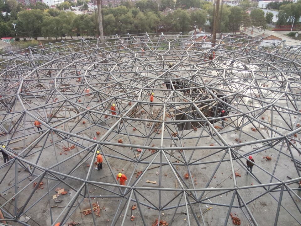 清远全民健身中心网架